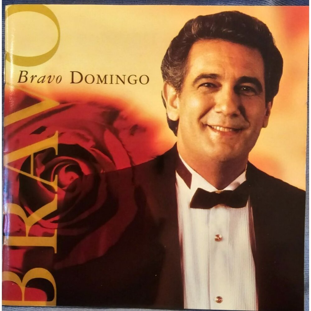 Bravo Domingo CD Album Featuring Placido Domingo Spectacular Performance 37702cd